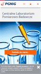 Mobile Screenshot of clpb.pgnig.pl