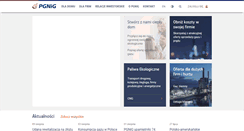 Desktop Screenshot of pgnig.pl